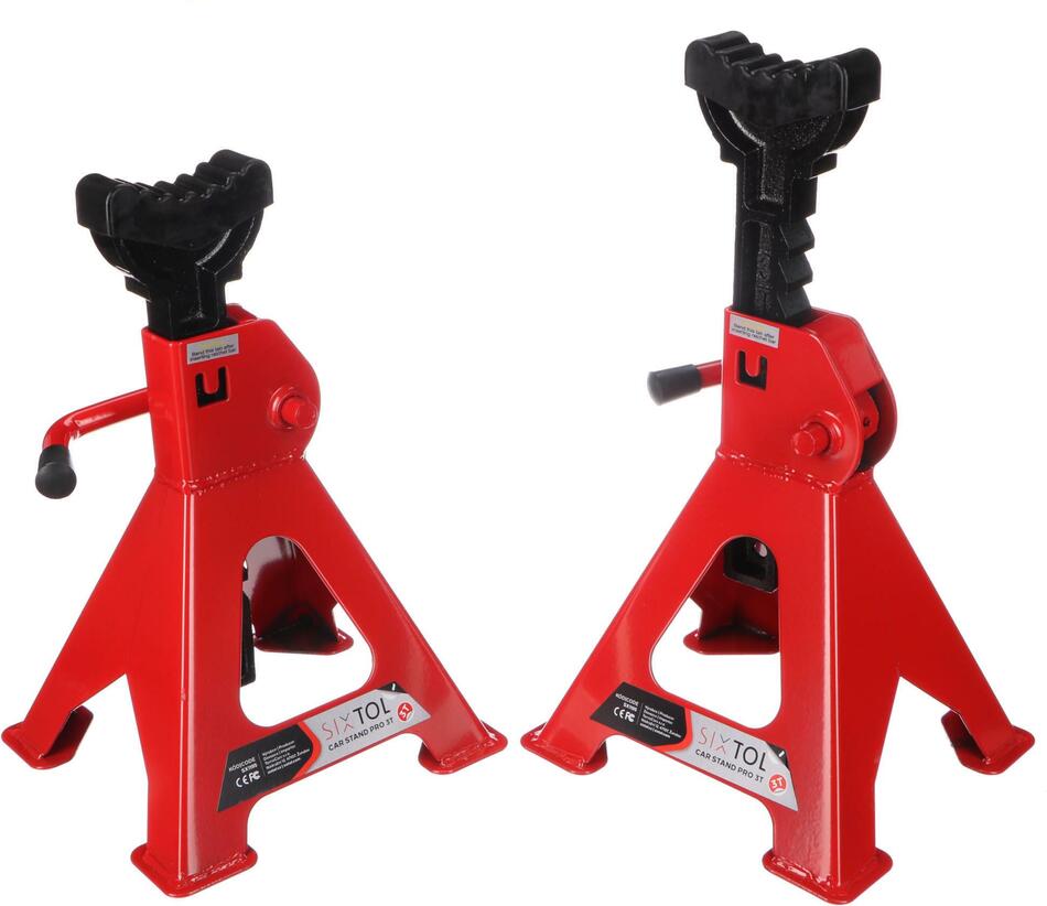 Podstavec pod auto MECHANIC CAR STAND PRO 3T, 2ks SIXTOL