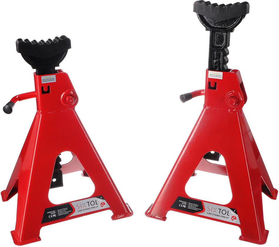 Podstavec pod auto MECHANIC CAR STAND PRO 6T, 2ks SIXTOL