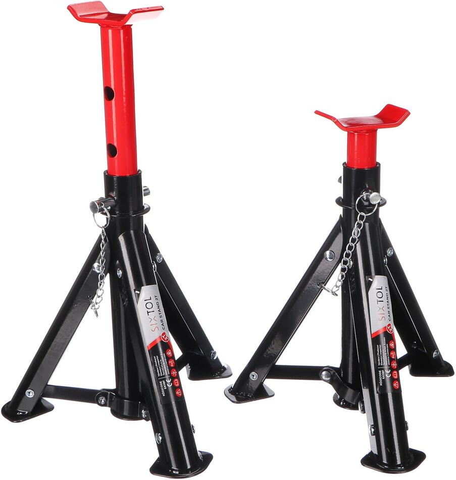 Podstavec pod auto skládací MECHANIC CAR STAND 2T, 2ks SIXTOL