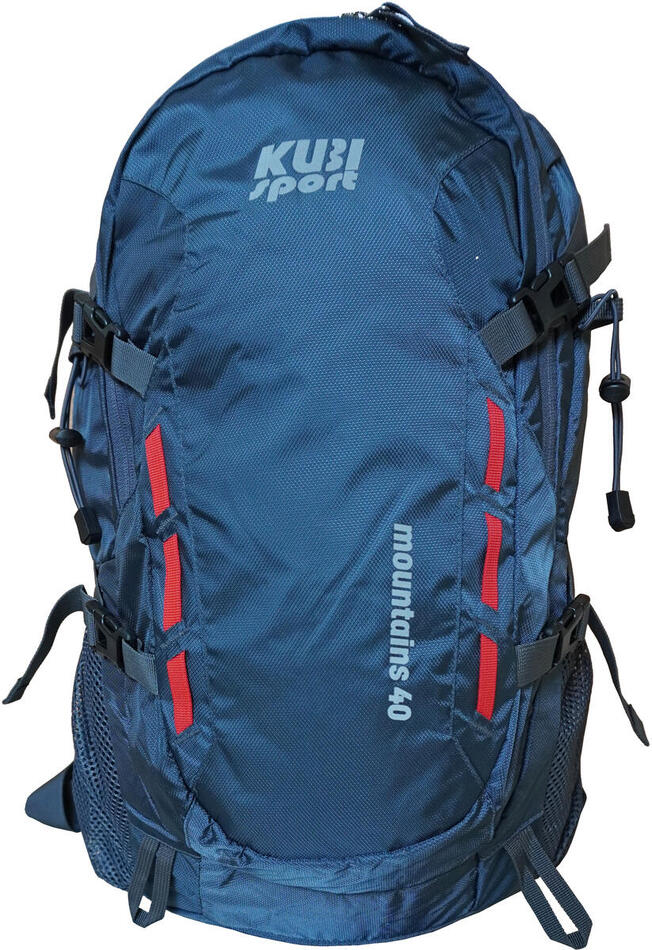 Turistický batoh KUBIsport Mountains 40 L, šedý