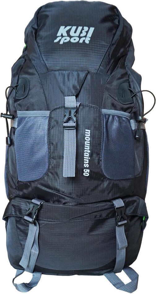 Turistický batoh KUBIsport Mountains 50 L, černý