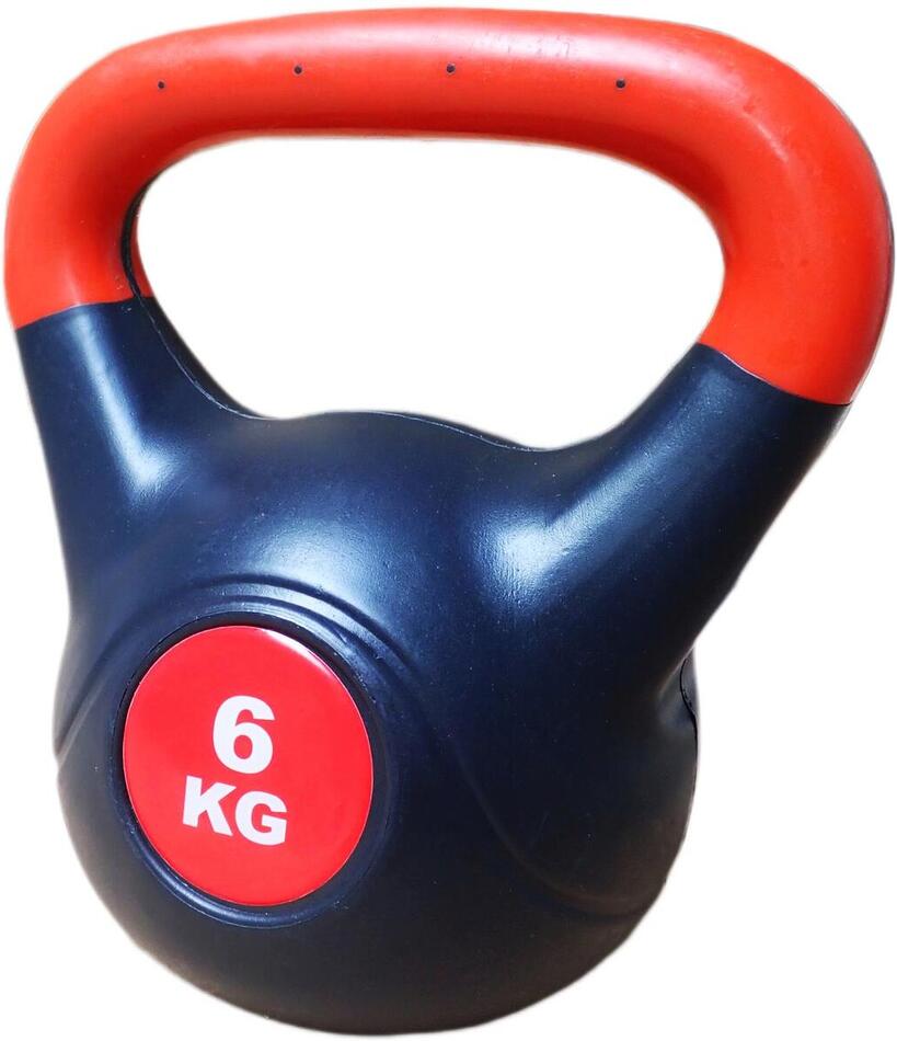 Činka kettlebell s cementovou náplní - 6 kg