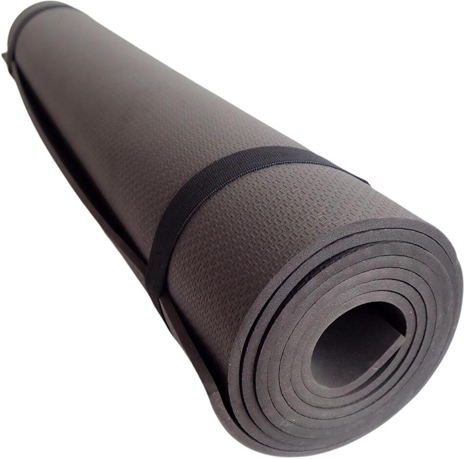 D81 Gymnastická podložka 173x61x0,4 cm, ČERNÁ