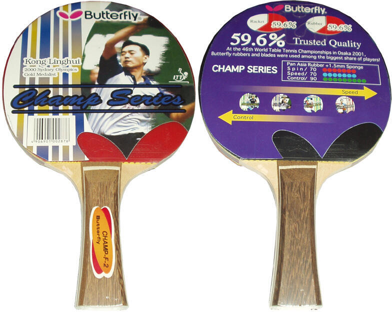 Butterfly G1612 Pálka na stolní tenis Champ F2