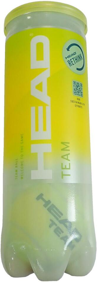 Tenisové míče KUBIsport HEAD TEAM, 3 ks