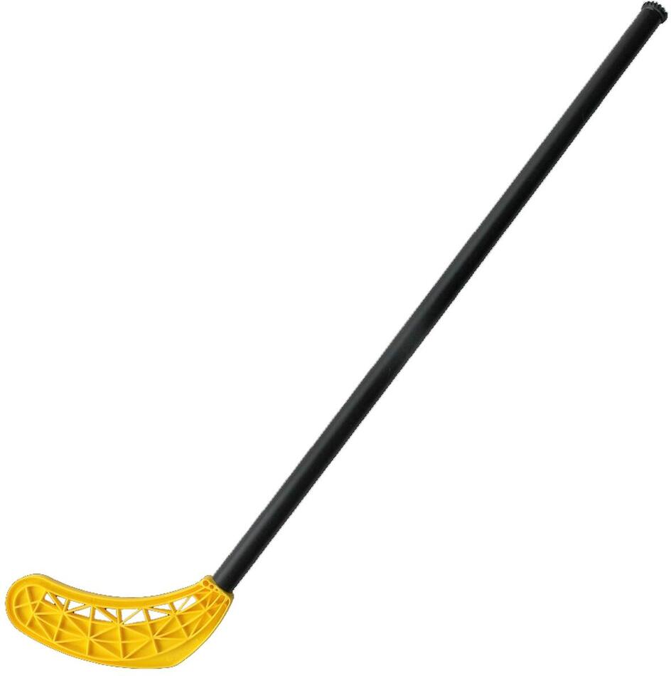 Floorbalová hůl plastová 95cm žlutá