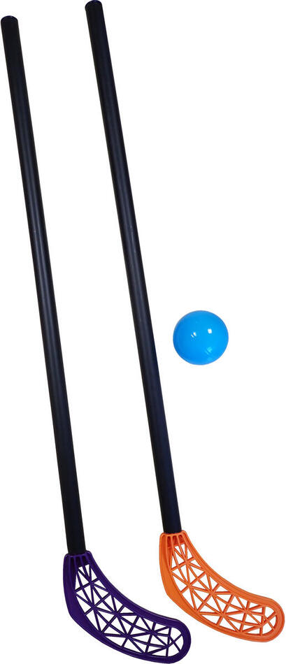 Florbalová sada KUBIsport MINI 65 cm, 2 hole + míček