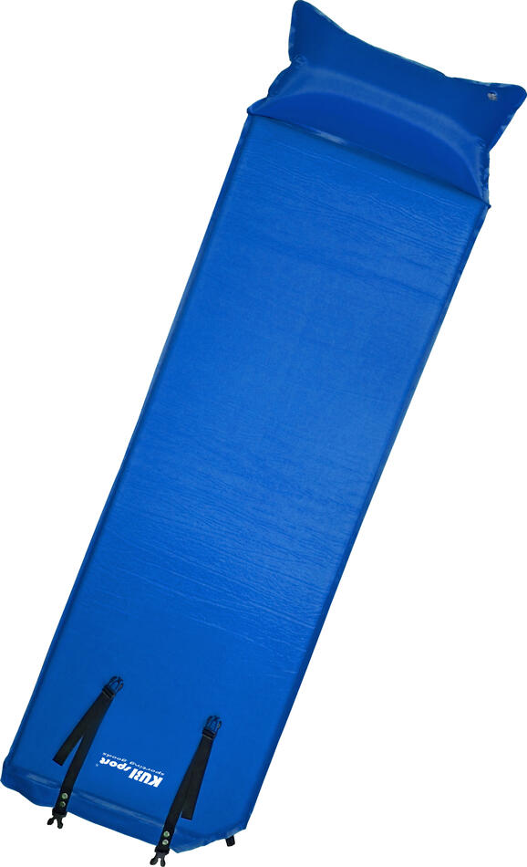 Samonafukovací karimatika KUBIsport 05-L33K-MO 2.5cm, modrá