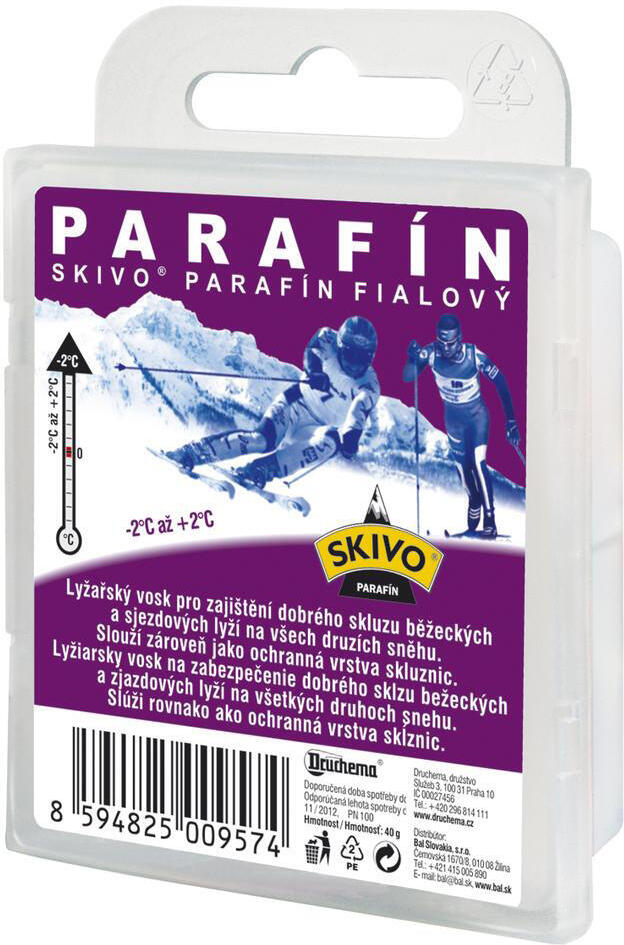 F Skivo - vosk sjezdový - fialový