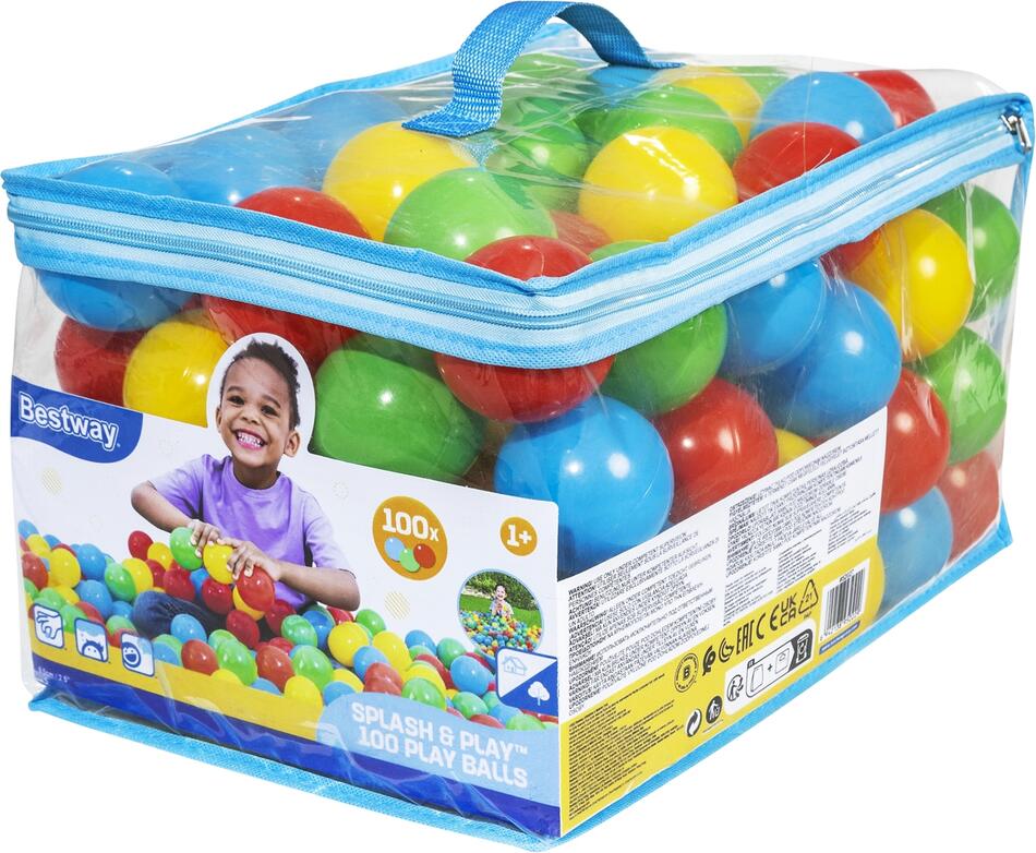Bestway Plastové míčky - 100 ks