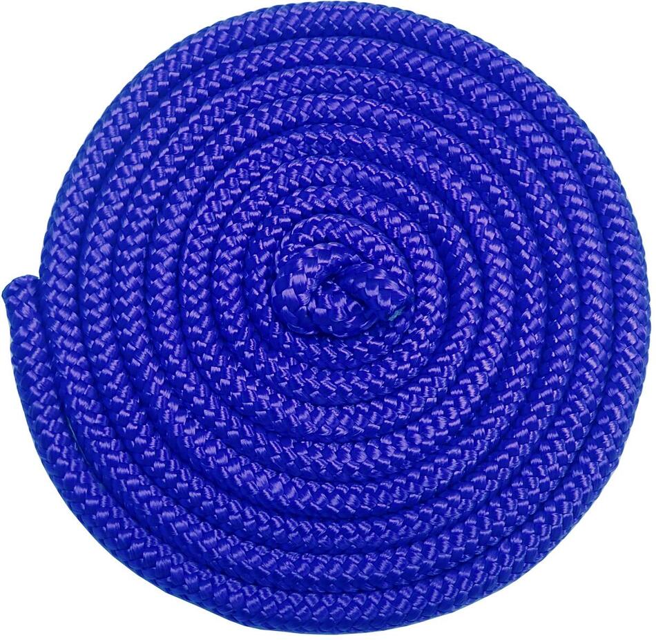 Gymnastické švihadlo KUBIsport 3m, modré