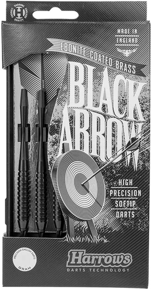Šipky Harrows Soft Black Arrow 16g