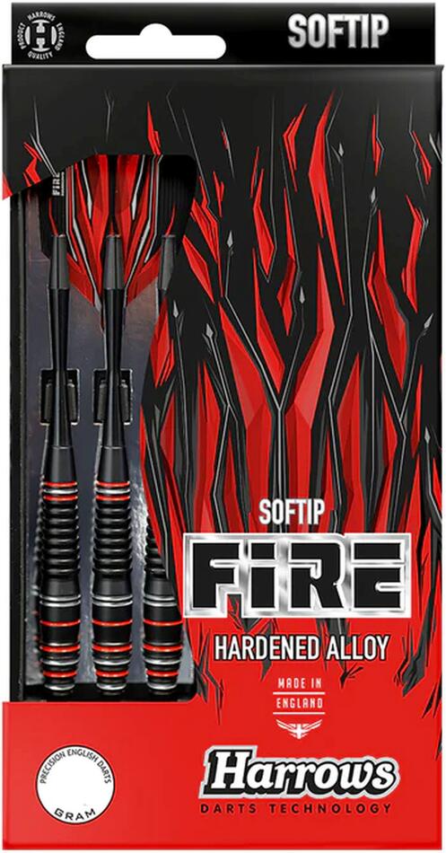 Šipky Harrows Fire High Grade Alloy soft 18g