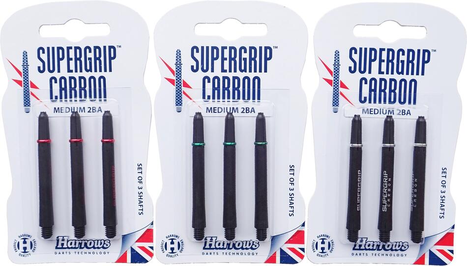 Harrows Násadky SUPERGRIP CARBON vel. M