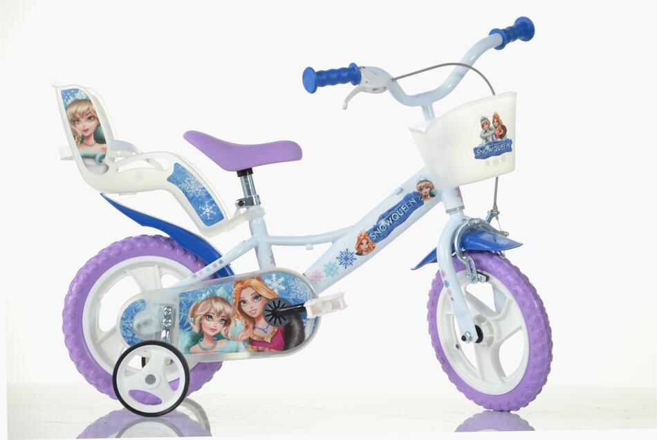 Dětské kolo Dino Bikes 124GLN SNOW QUEEN 12" 2022