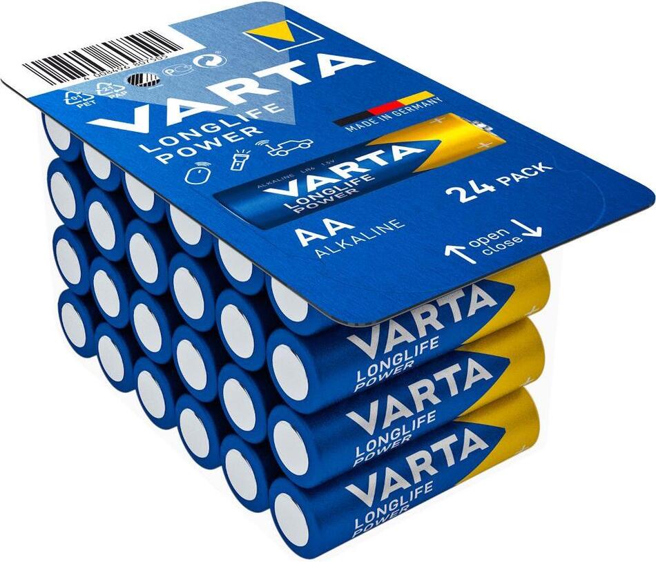 Baterie Varta LR6 24BP AA Longlife Power
