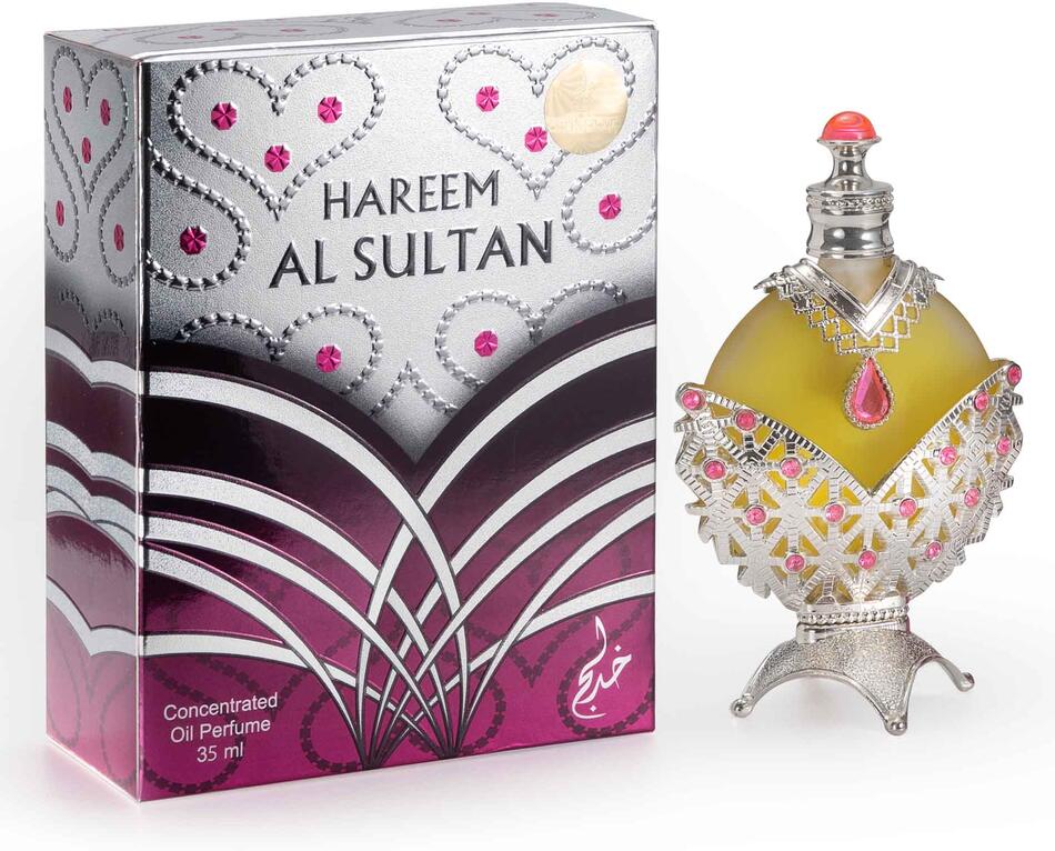 Khadlaj Hareem Al Sultan Silver parfémovaný olej unisex 35 ml