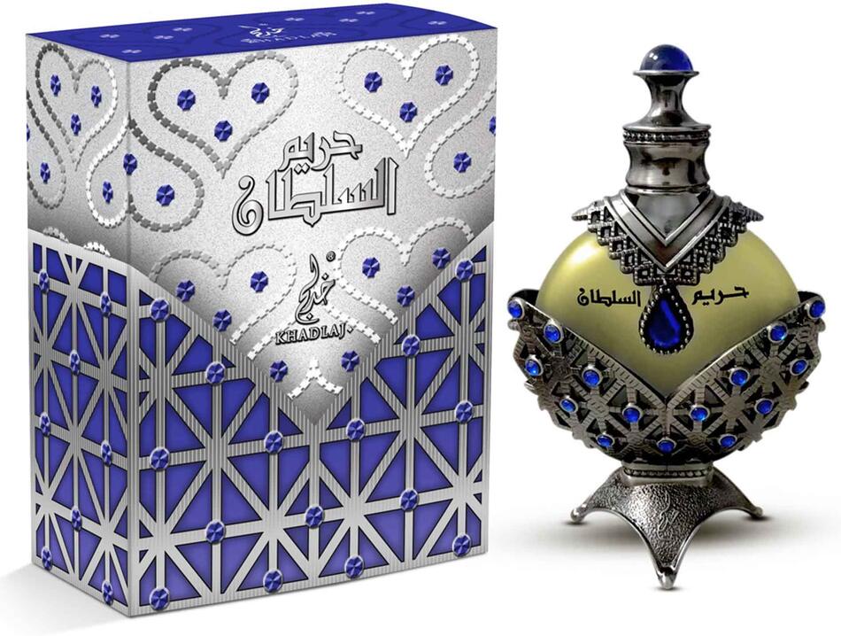 Khadlaj Hareem Al Sultan Antique Silver parfémovaný olej unisex 35 ml