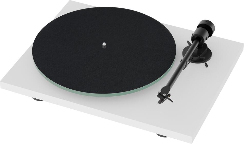 Pro-Ject T1 EVO PHONO + OM10 - matná bílá
