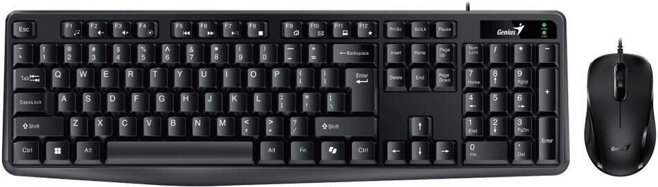 GENIUS KM-170/ Drátový set/ Copilot/ USB/ černá/ CZ+SK layout (31330006418)