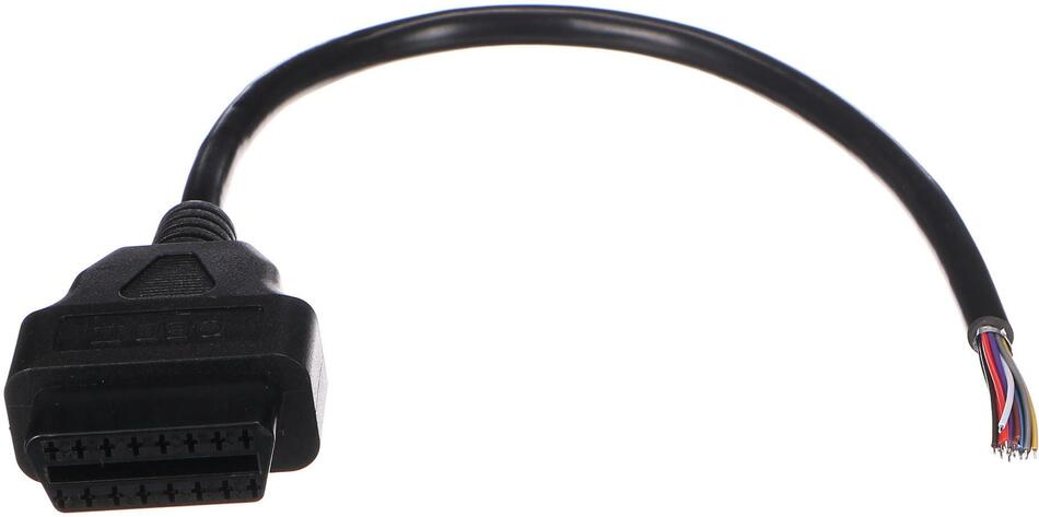 OBD-II prodlužovací kabel samice s 16 piny ukončený 30cm kabely MECHANIC CABLE 27 SIXTOL