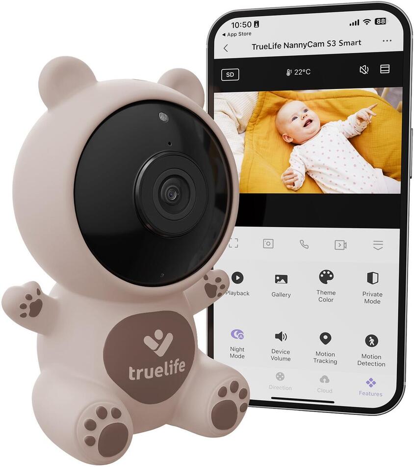 Dětská chůvička TrueLife NannyCam S3 Smart
