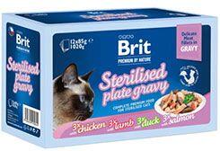 Brit Premium Cat D Fillets Gravy FamPlate Steril.1020g