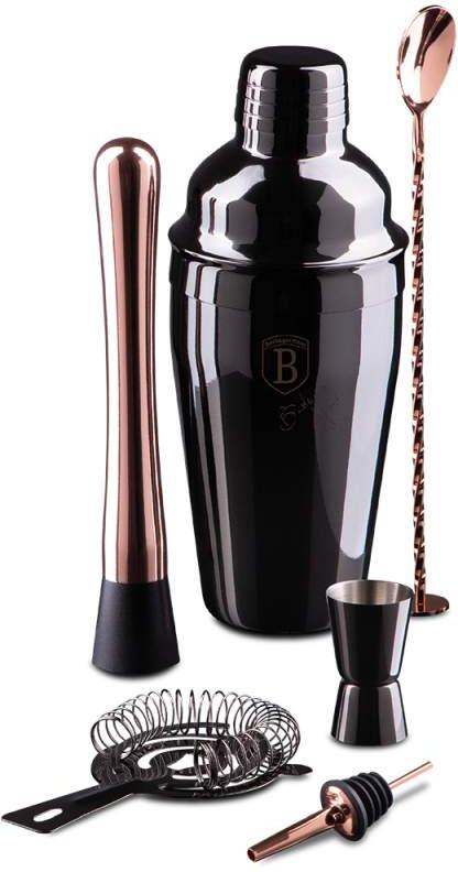 BERLINGERHAUS Barmanská sada 6 ks Black Rose Collection BH-8545