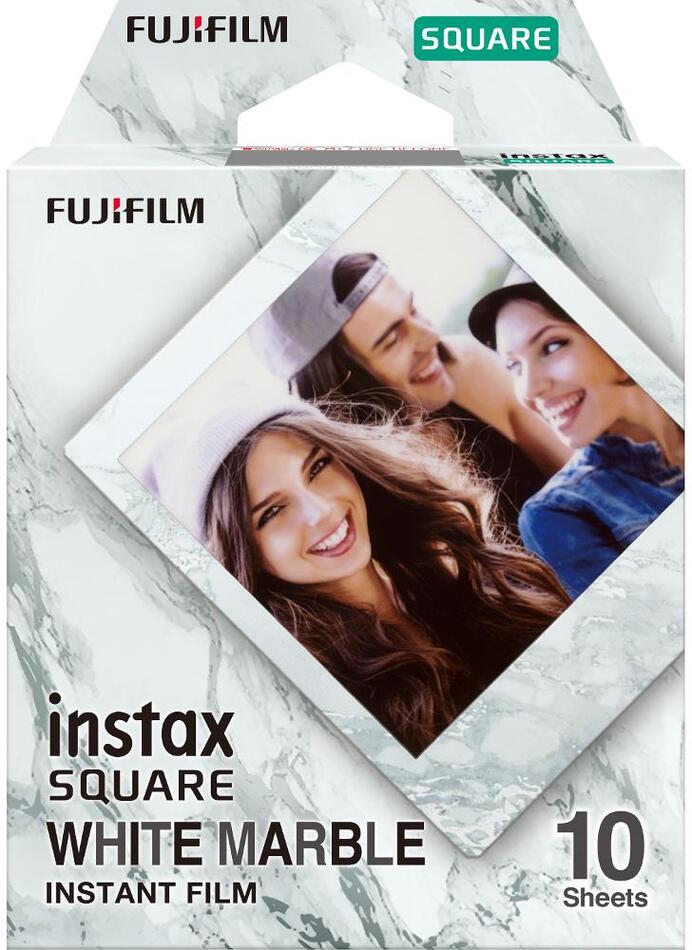 Film FUJI INSTAX SQUARE WHITEMARBLE WW 1