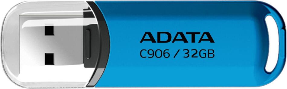 A-Data ADATA Flash Disk 32GB C906, USB 2.0, modrá (AC906-32G-RWB)