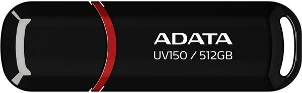 A-Data ADATA Flash Disk 512GB UV150, USB 3.2, černá (AUV150-512G-RBK)