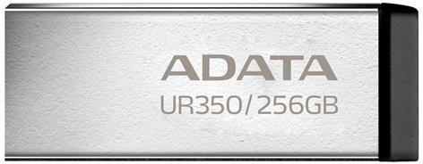 A-Data ADATA Flash Disk 256GB UR350, USB 3.2, stříbrno-černá (UR350-256G-RSR/BK)
