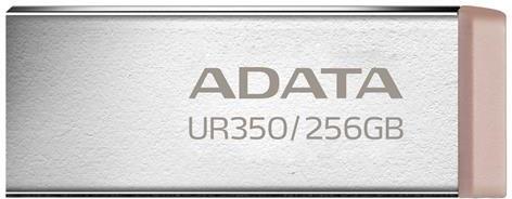 A-Data ADATA Flash Disk 256GB UR350, USB 3.2, stříbrno-hnědá (UR350-256G-RSR/BG)