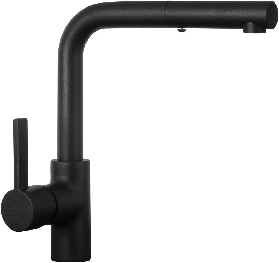 Sinks ENIGMA S - černá matná hladká