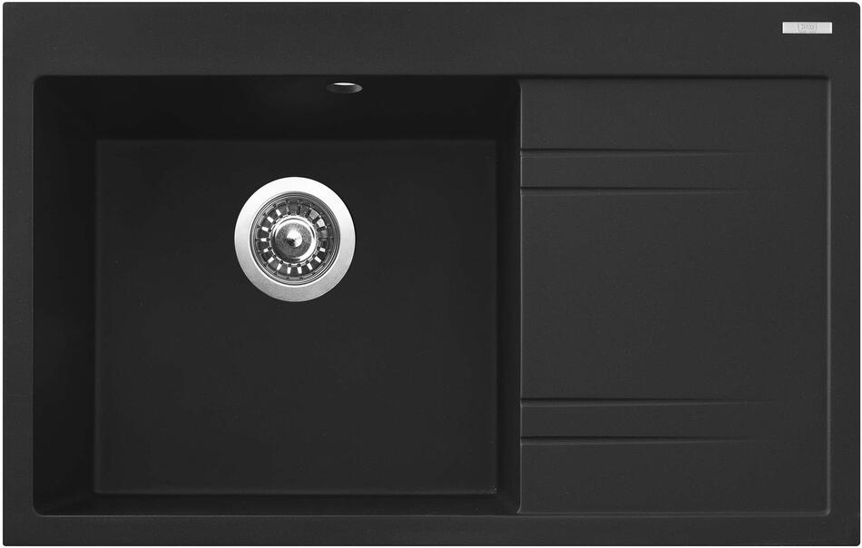 Sinks RIM 780 L Metalblack levý