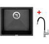 Sinks FRAME 457 Metalblack + Flexia