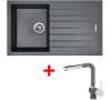 Sinks PERFECTO 860 Titanium + Mix 3 P GR