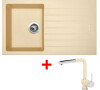 Sinks PERFECTO 860 Sahara + Mix 3 P GR