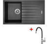 Sinks PERFECTO 860 Metalblack + Flexia