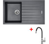 Sinks PERFECTO 860 Titanium + Flexia