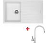Sinks PERFECTO 860 Milk + Vitalia GR