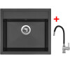 Sinks SOLO 560 Pureblack + Flexia