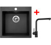 Sinks VIVA 455 Metalblack + Elka černá matná