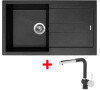Sinks AMANDA 860 Metalblack + Mix 3 P GR