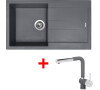 Sinks AMANDA 860 Titanium + Mix 3 P GR