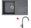 Sinks AMANDA 860 Titanium + Vitalia GR