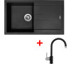 Sinks AMANDA 860 Pureblack + Vitalia GR