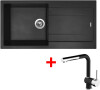 Sinks AMANDA 990 Nanoblack+MIX 3 P Nanoblack