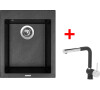 Sinks CUBE 410 Metalblack + Mix 3 P GR