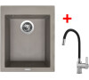 Sinks CUBE 410 Truffle + Flexia